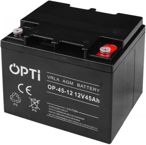 AKUMULATOR AGM OPTI 12V 45 AH