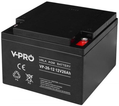 AKUMULATOR AGM VPRO 12V 26 AH