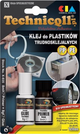 KLEJ DO PP PE PTFE 8G+8ML