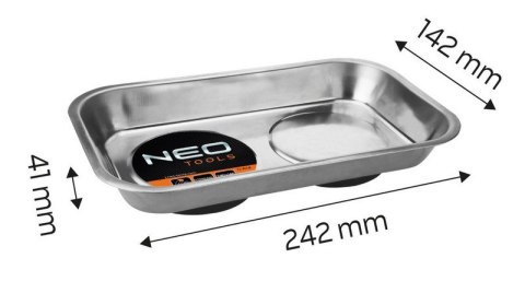 MISKA MAGNETYCZNA, PROSTOKĄTNA 245*145MM