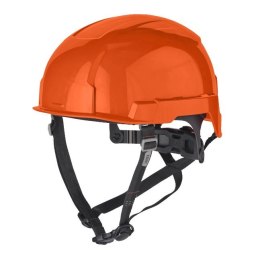 HEŁM OCHRONNY POMARAŃCZOWY NIEWENTYLOWANY BOLT200