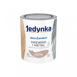 JEDYNKA DECO&PROTECT DREWNO I METAL SATYNA BRĄZOWY 0,7L