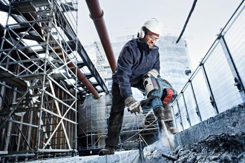 MŁOT UDAROWY OBROTOWY AKUM. SDS-MAX GBH 18V-45C 0*AH