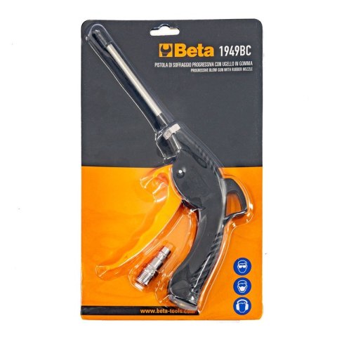 PISTOLET DO PRZEDMUCHIWANIA, Z GUMOWĄ DYSZĄ