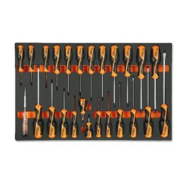 ZESTAW WKRĘTAKÓW 25SZT W MIĘKKIM WKŁ.PROFILOWANYM