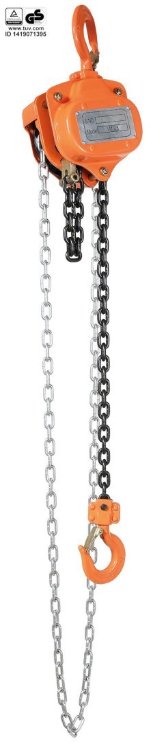 PODNOŚNIK RĘCZNY ŁAŃCUCHOWY WLL 2.0T/3M