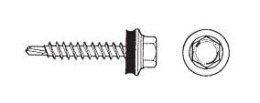 WKRĘT SAMOWIERTNY 4.8*70MM RAL 7016