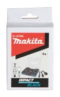 ZESTAW NASADEK 1/4'' IMPACT BLACK 6 SZT