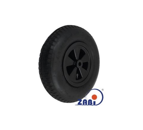 KOŁO PNEUMATYCZNE TWORZYWO-GUMA 400MM BEZ OBUDOWY 400X2