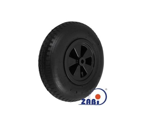 KOŁO PNEUMATYCZNE TWORZYWO-GUMA 400MM BEZ OBUDOWY 400X4K