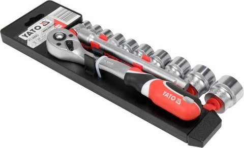 KOMPLET NASADEK + ACESORIA 3/8'' 12 CZĘŚCI