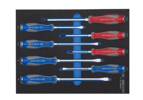 KOMPLET WKRĘTAKÓW ŚLUSARSKICH WKŁAD PIANKA EVA DO WÓZKA 8CZ.