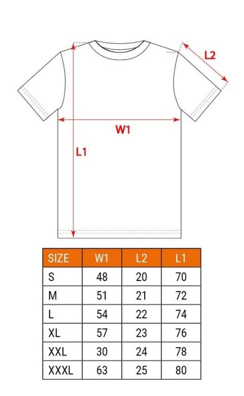 T-SHIRT PREMIUM PRO ROZMIAR XXXL