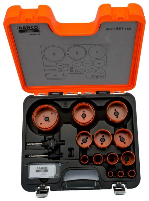 ZESTAWY OTWORNIC BIMETALICZNYCH SANDFLEX 25CZ.