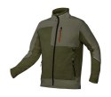 BLUZA SOFTSHELL OUTDOOR ZIELONA ROZMIAR L