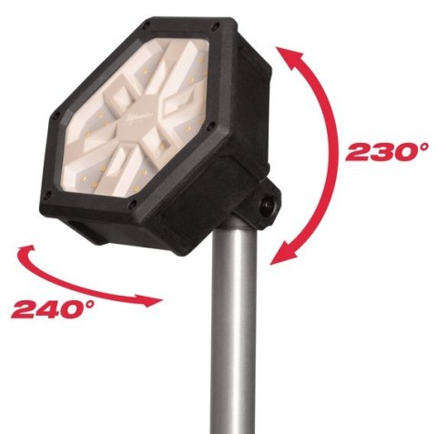 LAMPA AKUMULATOROWA STOJĄCA LED M18SAL-502B 2*5.0AH