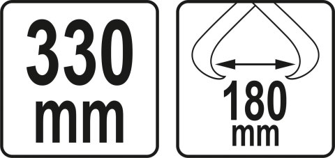 KLESZCZE DO PRZENOSZENIA DREWNA 330 MM