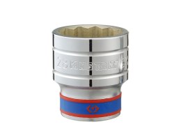 NASADKA KRÓTKA 12-KĄTNA CHROMOWANA 1/2'' 30MM