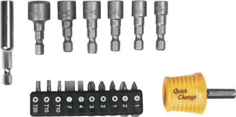 ZESTAW KOŃCÓWEK WKRETÓW 18 CZĘŚCI