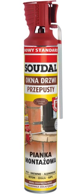 PIANKA MONTAŻOWA WĘŻYKOWA SOUDAL GENIUS GUN 500ML