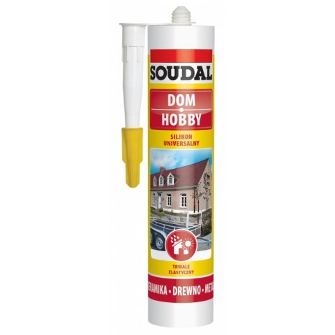 SILIKON SOUDAL 280ML BIAŁY