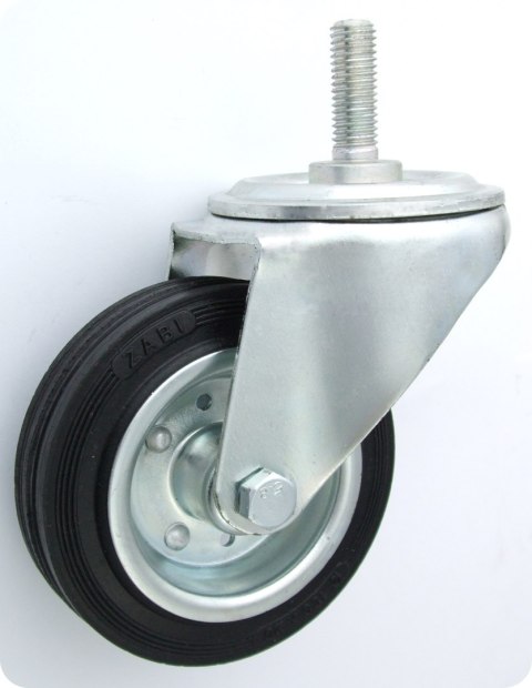 KOŁO METAL-GUMA 100MM OBUDOWA Z TRZPIENIEM 14