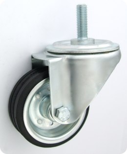 KOŁO METAL-GUMA 80MM OBUDOWA Z TRZPIENIEM 5