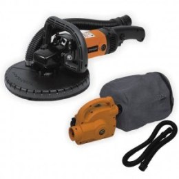 SZLIFIERKA DO POWIERZCHNI GIPSOWYCH+ODKURZACZ PRZEN.800/650W