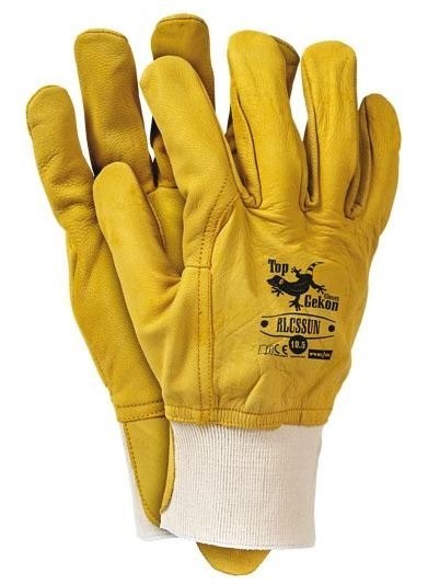 RĘKAWICE ZE SKÓRY KOZIEJ LICOWEJ RLCS SUN