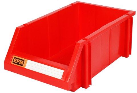 SKRZYNKA MAGAZYNOWA CZERWONA NR2 305/190/120MM