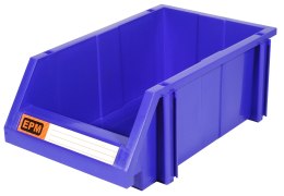 SKRZYNKA MAGAZYNOWA NIEBIESKA NR3 380/235/145MM