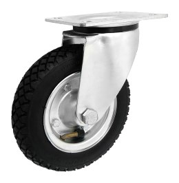 KOŁO PNEUMATYCZNE METAL-GUMA 175MM OBUDOWA SKRĘTNA 1752M