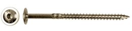 WKRĘT DO DREWNA Z KOŁNIERZEM NA TORX NIERDZEWNYA2 6*50MM T30