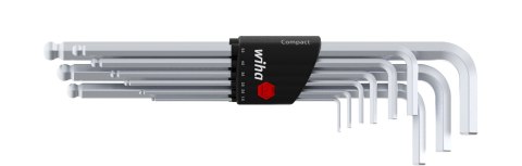 ZESTAW KLUCZY TRZPIENIOWYCH Z UCHWYTEM COMPACT 10SZT.