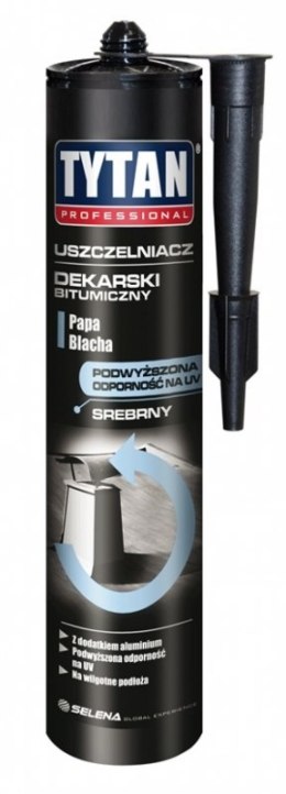 USZCZELNIACZ DEKARSKI TYTAN 280ML SREBRNY