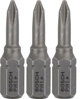 BIT, GROT, KOŃCÓWKA PH1 EH 25MM 3 SZT.