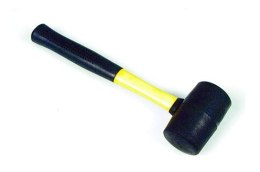 MŁOTEK GUMOWY TRZONEK WŁÓKNO 1200G