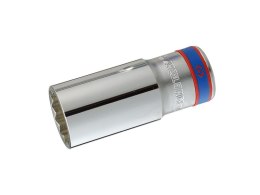 NASADKA DŁUGA 12-KĄTNA CHROMOWANA 1/2'' 12MM