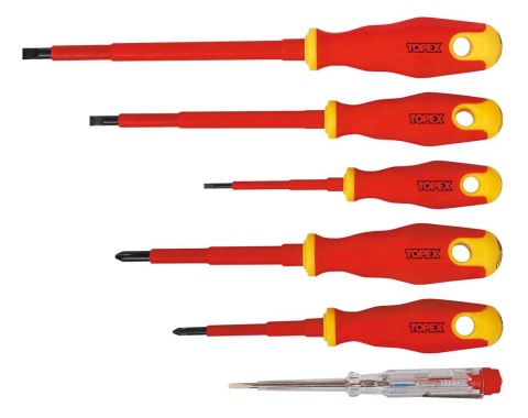 WKRĘTAKI ELEKTRYCZNE 5 SZTUK +PRÓBNIK 1000V