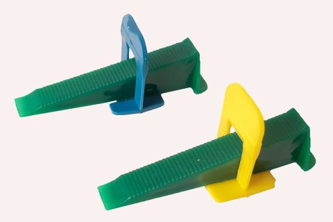 KLIPSY DO POZIOMOWANIA PŁYTEK 100 SZTUK FUGA 1 MM