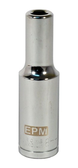 NASADKA DŁUGA 1/2'' 6-KĄTNA CHROMOWANA 10MM