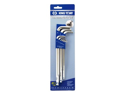 KOMPLET KLUCZY IMBUSOWYCH ''HEX'' TYP L 8 SZTUK