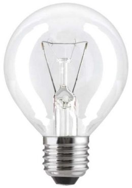 ŻARÓWKA WSTRZĄSOODPORNA PRZEŹROCZYSTA KULKA 25W E-27