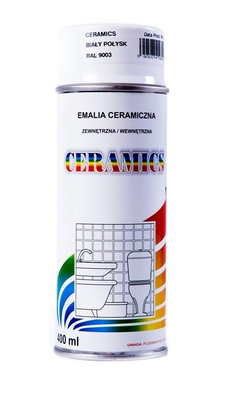 SPRAY 400ML CERAMICZNY BIAŁY