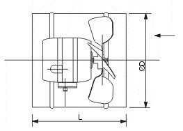 WENTYLATOR VENTO KANAŁOWY 21 1F