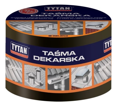 TAŚMA USZCZELNIAJĄCA DEKARSKA 20CM*10MB ANTRACYT / C. BRĄZ