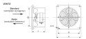 WENTYLATOR VENTO 26 1F