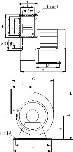 WENTYLATOR WBN-130/3 1F