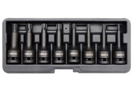 ZESTAW UDAROWYCH KLUCZY TRZPIENIOWYCH RIBE 8 CZĘŚCI