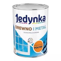 EMALIA ALKIDOWA DO DREWNA I METALU POMARŃCZOWY PASTEL 0,9L
